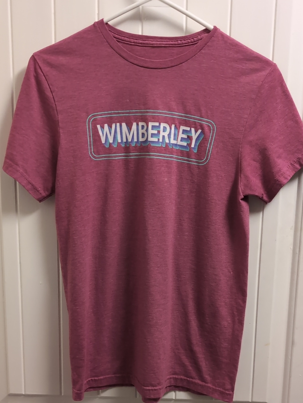 Men's Short-Sleeve Tee in Wine